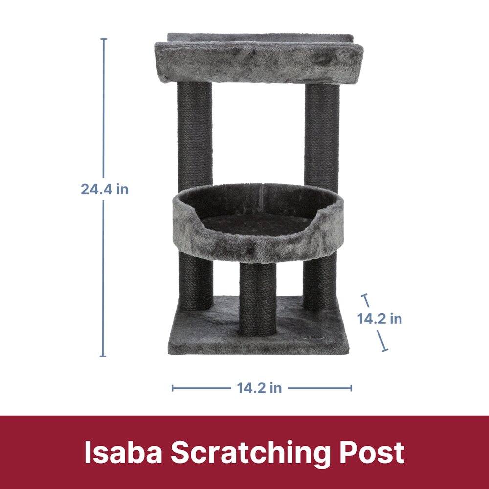 24.4 in  
14.2 in  
14.2 in  

Isaba Scratching Post