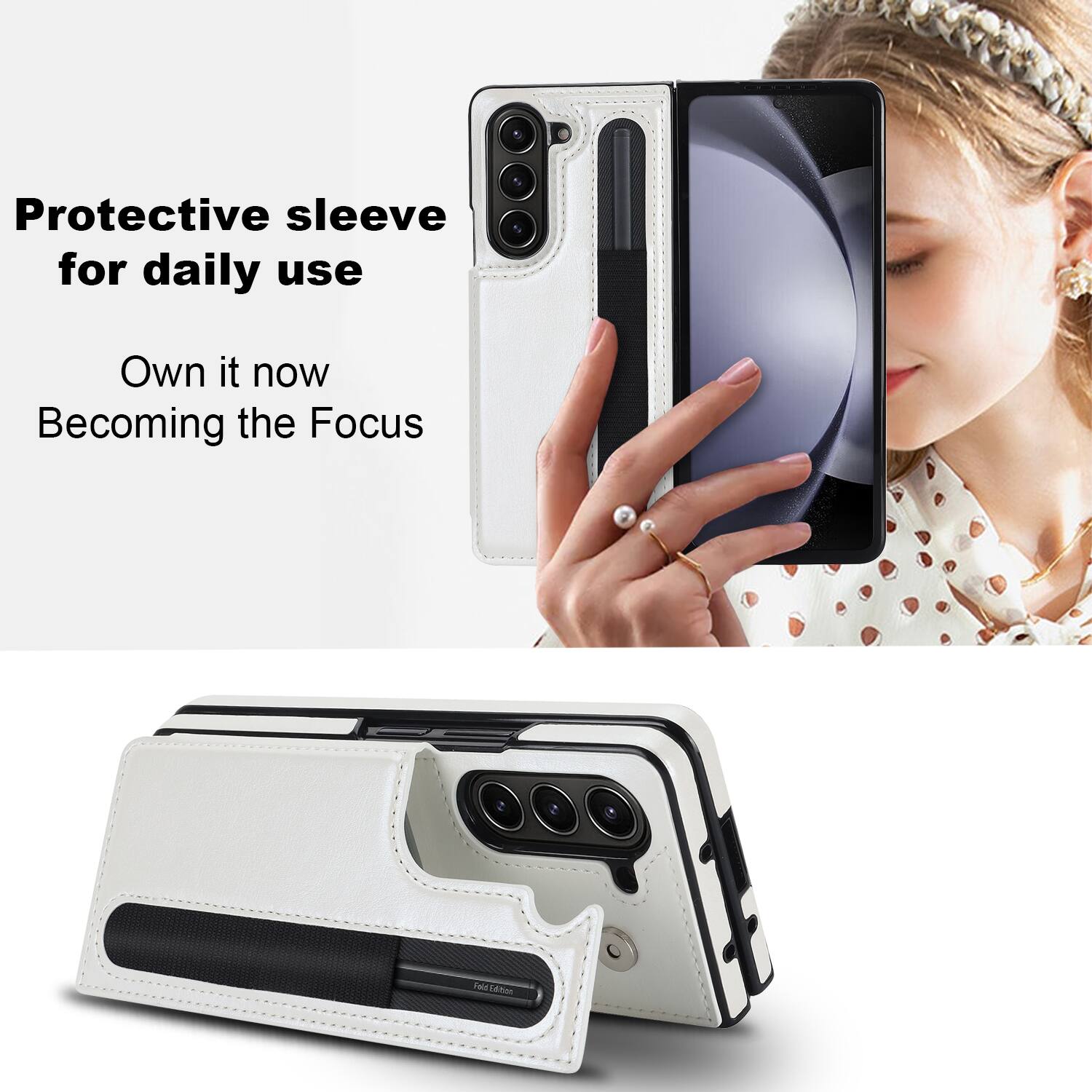 Protective sleeve for daily use  
Own it now  
Becoming the Focus