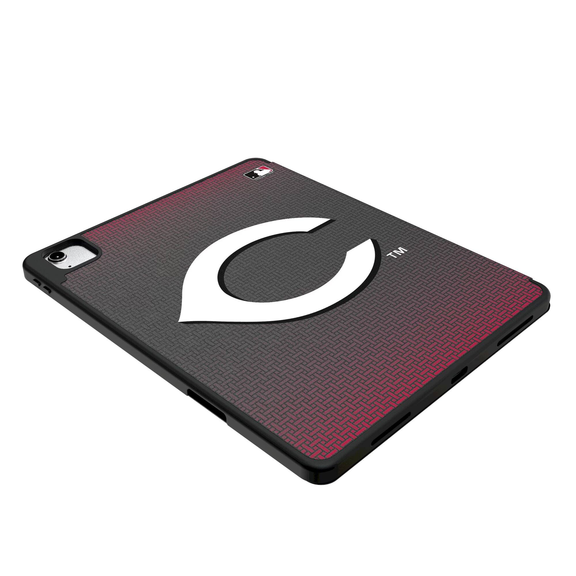 Alt View 2. Keyscaper - Cincinnati Reds iPad Case - 13in Pro M4 - Black.