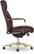 Alt View 16. La-Z-Boy - Modern Melrose Executive Office Chair with Brass Finish - Brown.