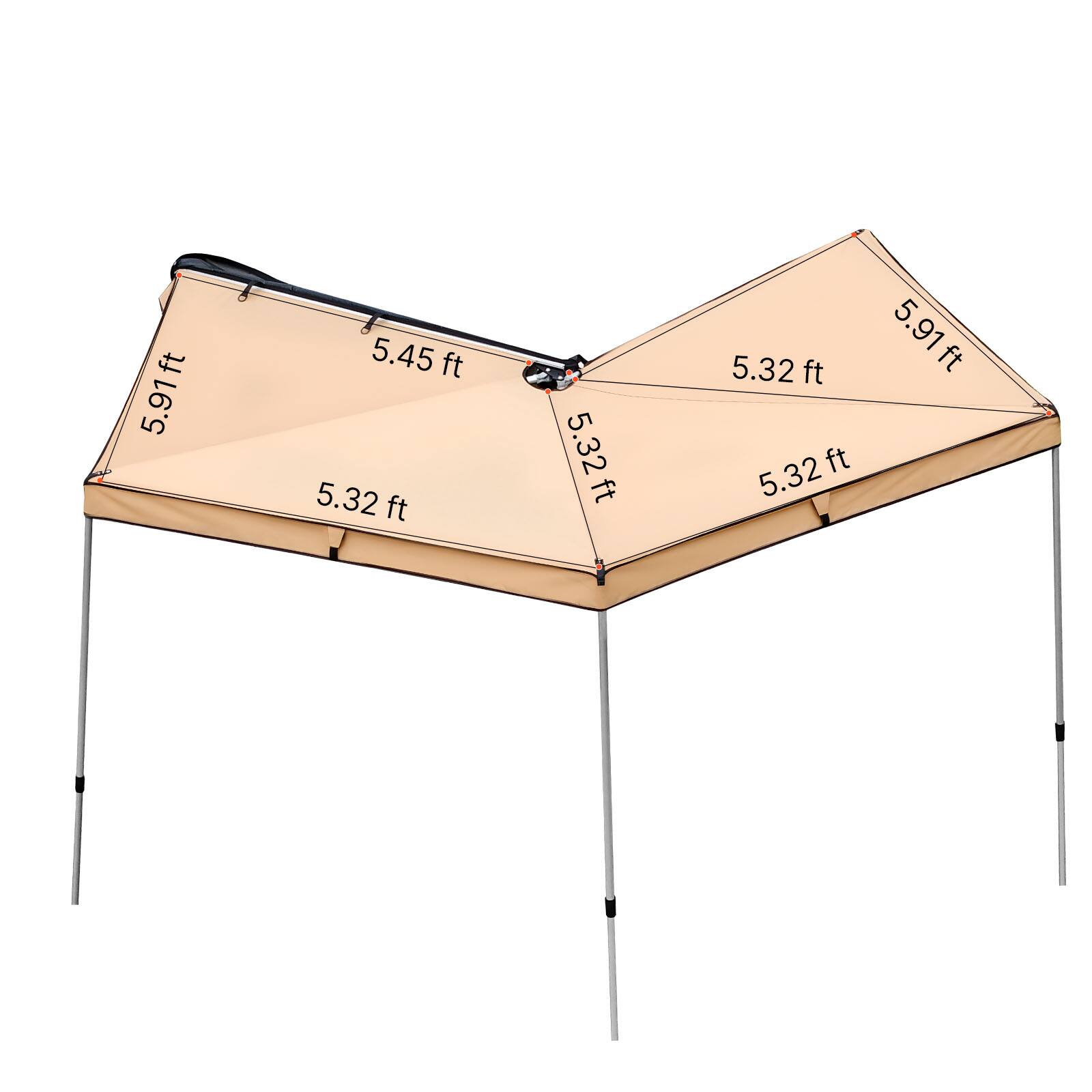 5.91 ft  
5.45 ft  
5.32 ft  
5.32 ft  
5.32 ft  
5.32 ft  
5.91 ft