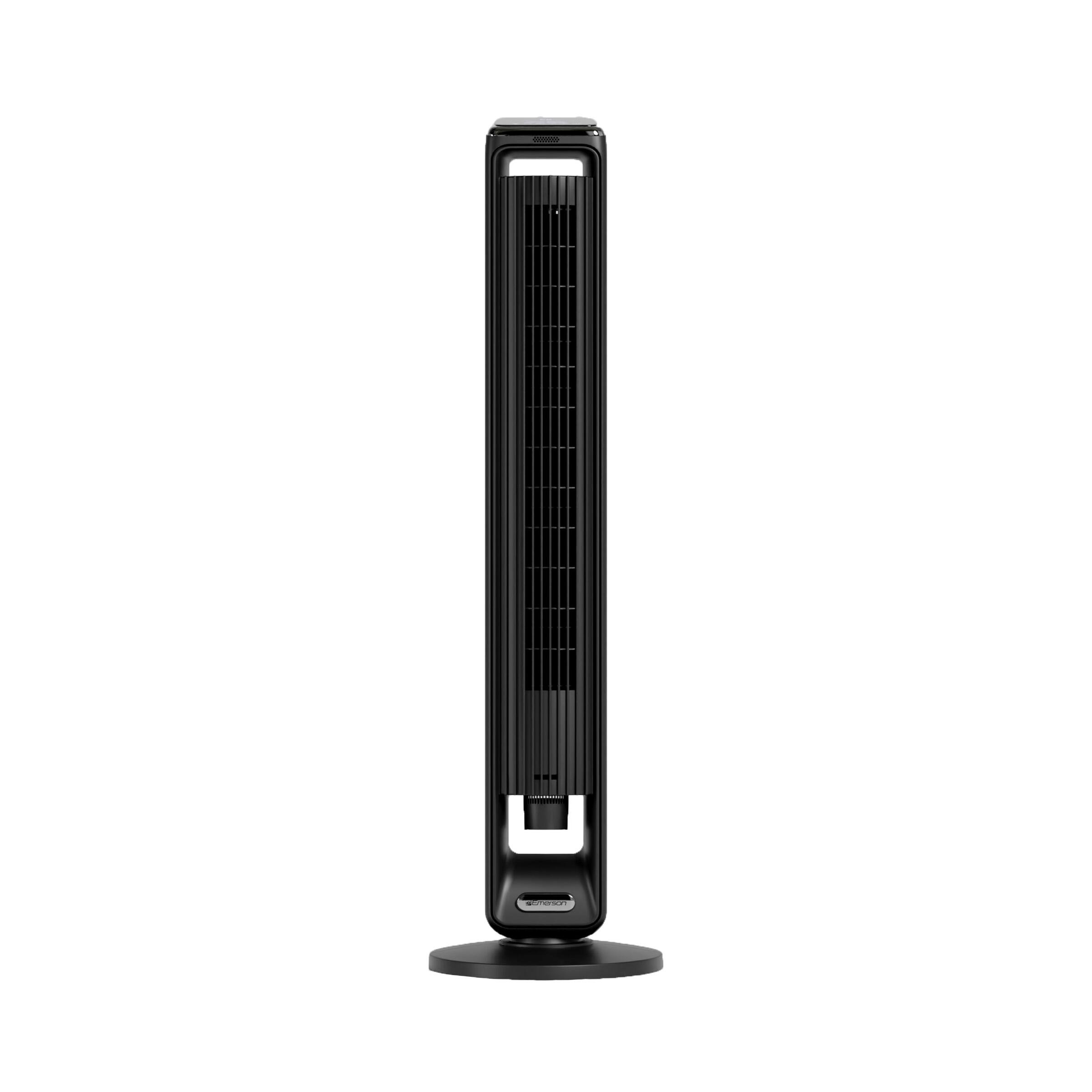"Emerson - SmartVoice Tower Fan, 42"" Bladeless 70° Oscillating Tower Fan with Offline Voice Control No APP, No WIFI Needed - Black" price history on PriceWatchPro