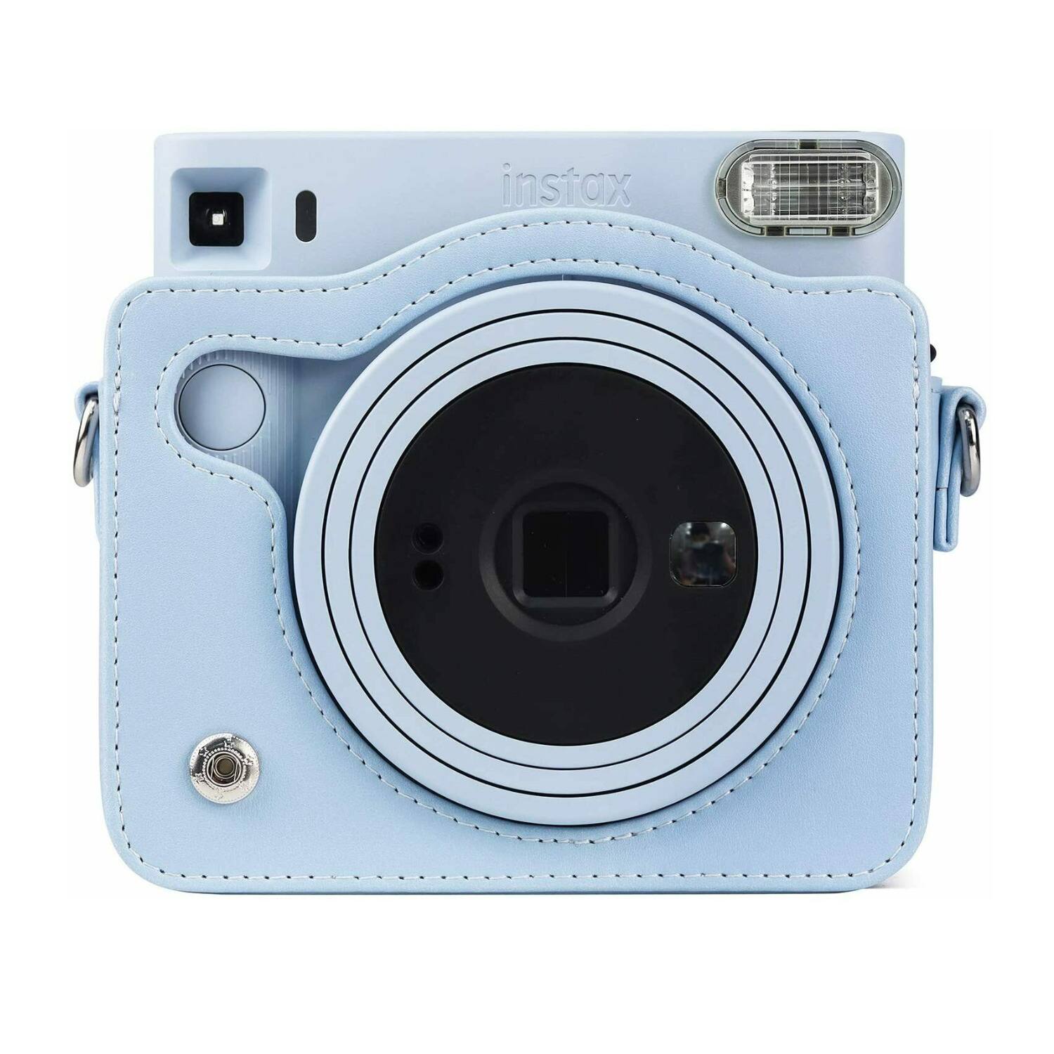 Angle. Focus Electronics - Focus Camera Square Camera Case (Glacier Blue) for Instax Square SQ1 Instant Camera.