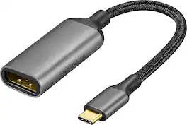 Insignia™ - 8K USB-C to DisplayPort Adapter - Black