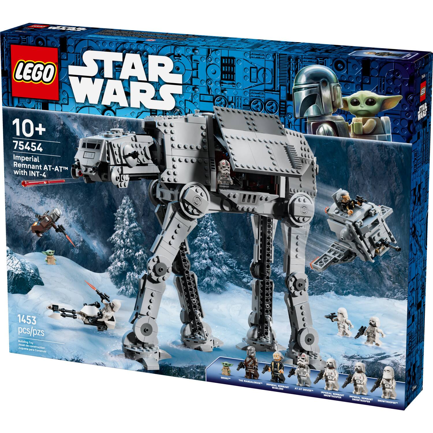 4XX LEGO STAR WARS 10+ 75454 Imperial Remnant "AT-AT" with INT-4 E 1453 pcs/pzs