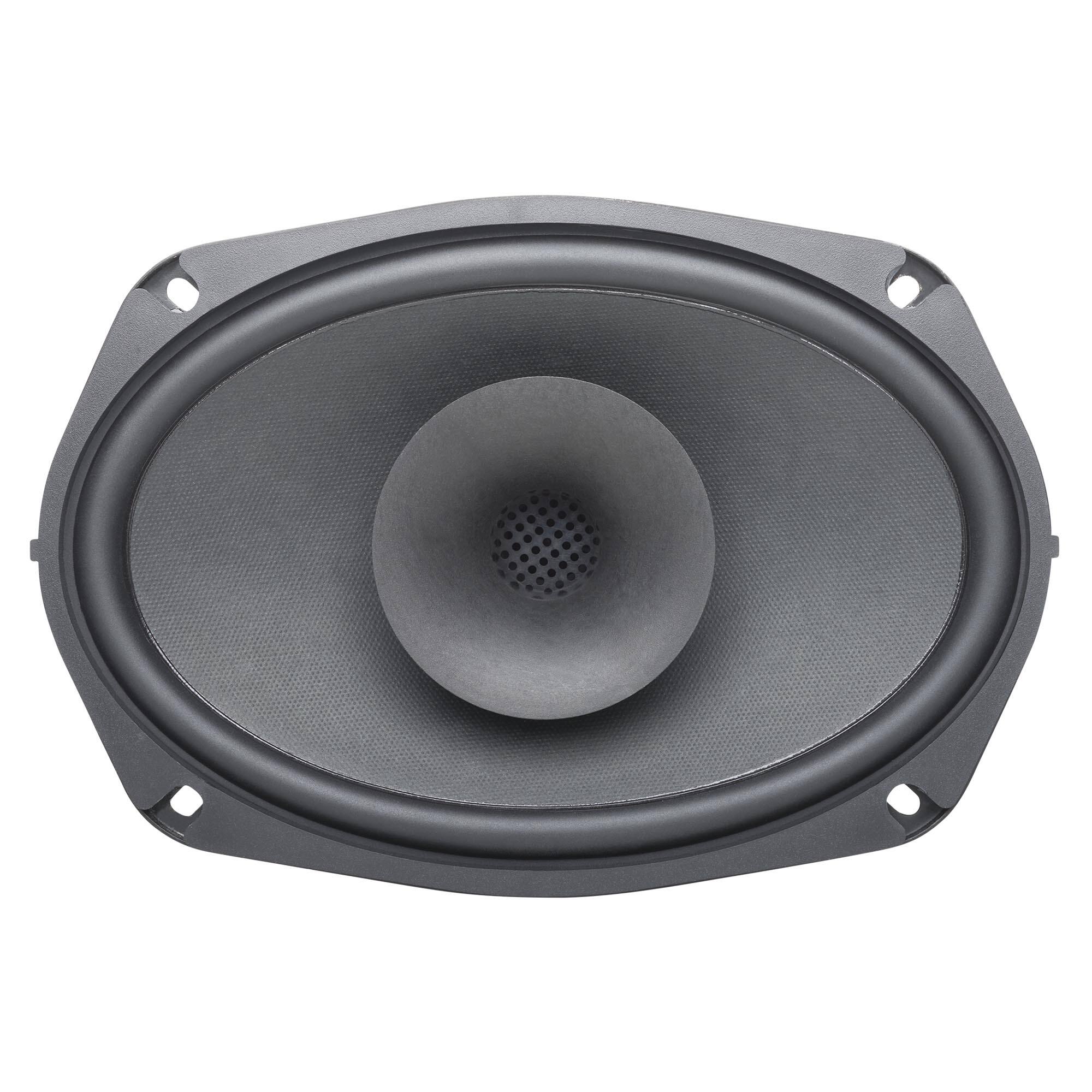 Alt View 10. Powerbass - PowerBass PBX-PRO69CD - 6x9" Pro Mid Range with Compression Horn Tweeters, Pair - 150Wrms / 300Wmax - 4 ohm - Black/Gray.