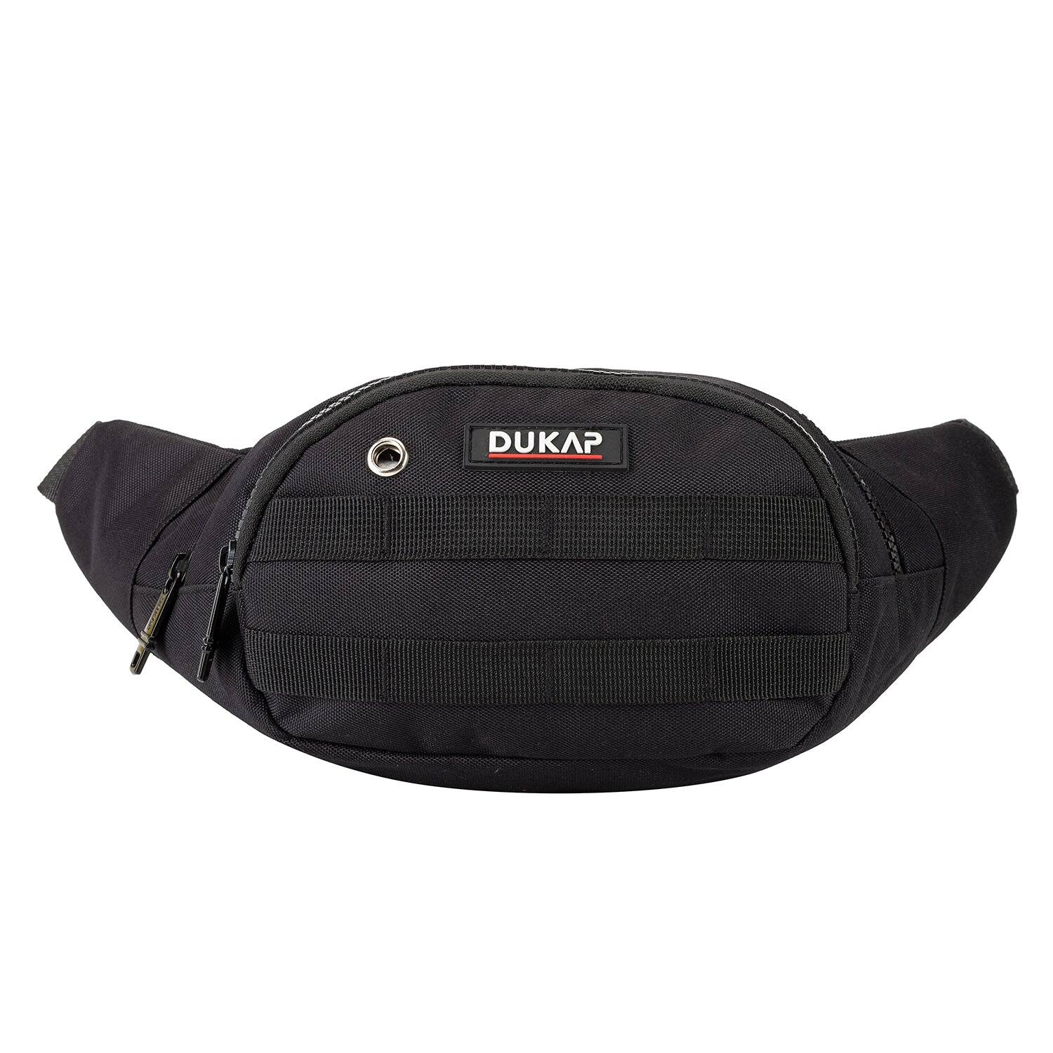 Front. DUKAP - TANGO Fanny Pack - BLACK.