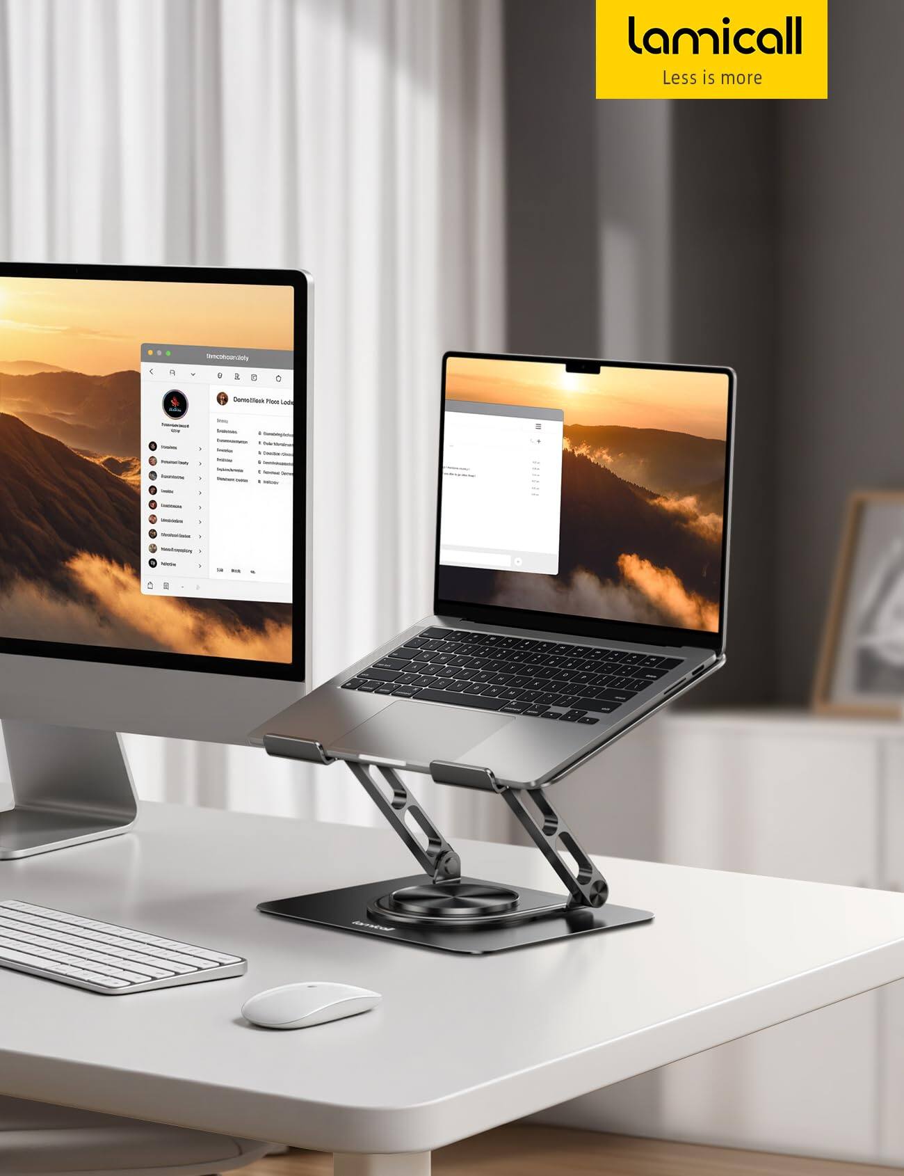 Lamicall  
Less is more