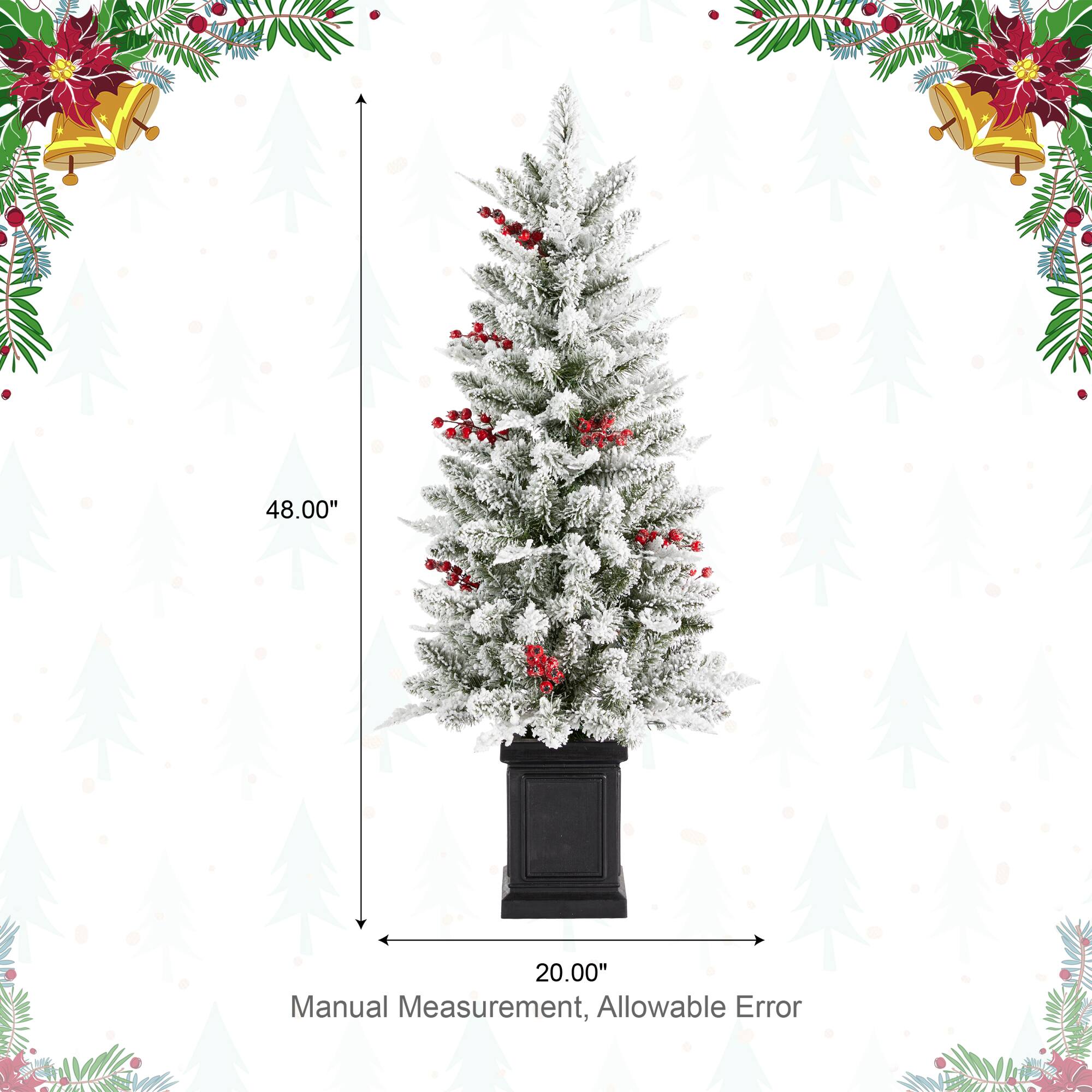 48.00"  
20.00" Manual Measurement, Allowable Error