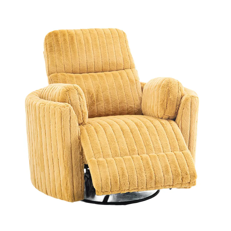 Yellow Textiles Manhattan Lane Bela Power Glider Recliner Chair with Swivel, Eucalyptus ...