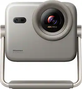 Hisense - M2 Pro Triple Laser 4K Smart Projector, 65”–200”, 1,300 ANSI Lumens, Dolby Vision, Optical Zoom, Smart Adjustment System - Gray