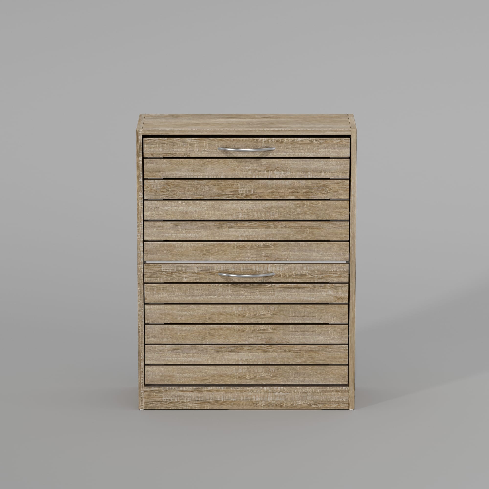 Famapy - Shoe Cabinet Flip - Down Desigh Shoe Racks Rustic Charm, Smart Storage - Wooden