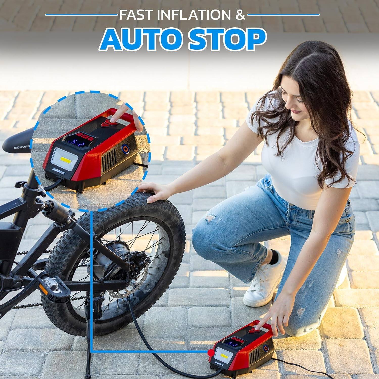 FAST INFLATION & AUTO STOP