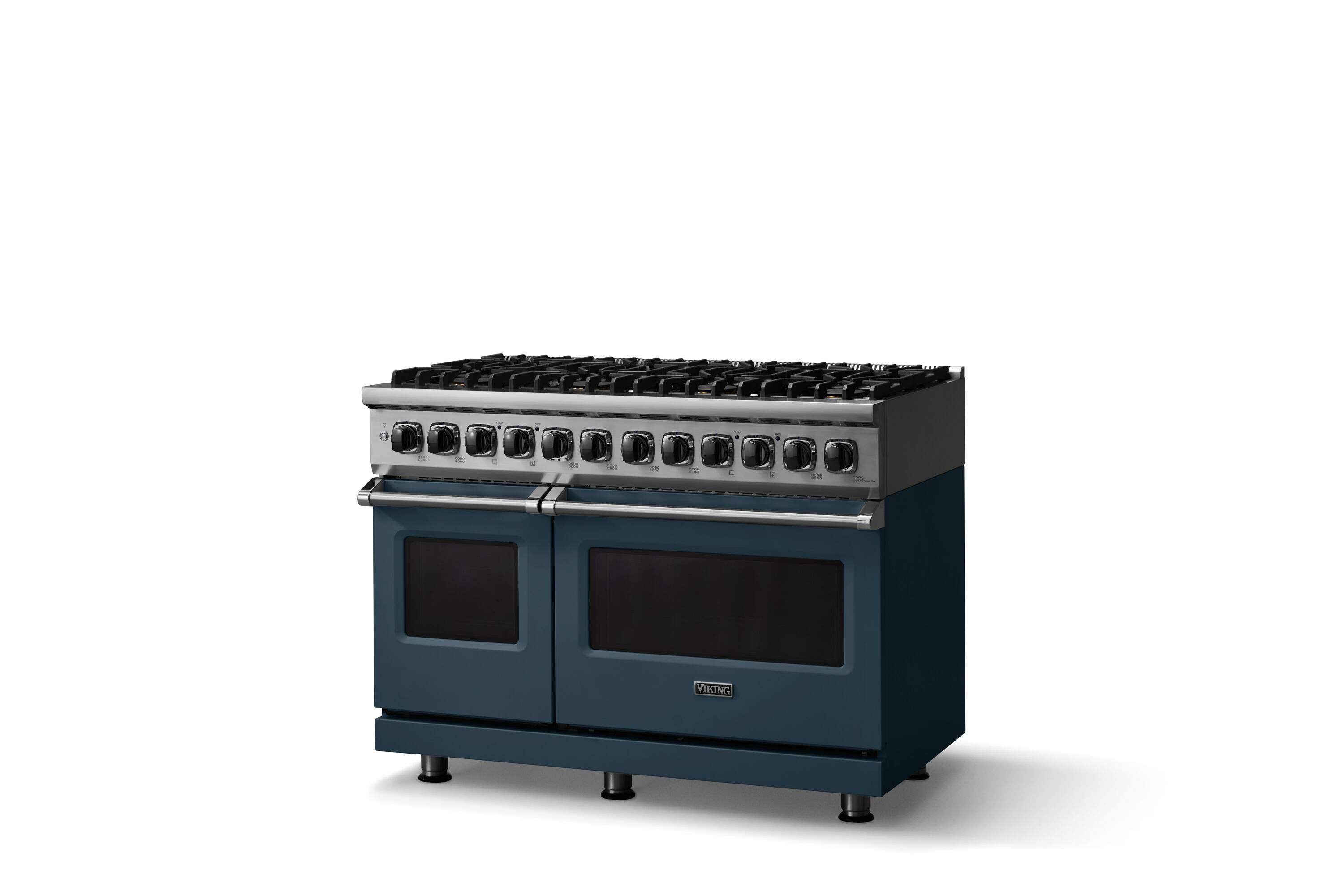 Angle. Viking - 5-Series Gas Open Burner Range - Squall.