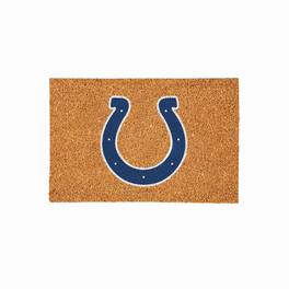 Evergreen Enterprises - Indianapolis Colts 24" x 36" Outdoor Team Logo Coir Mat - Brown