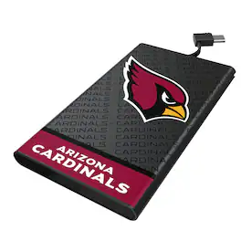 Keyscaper - Arizona Cardinals 5000mAh Flat Powerbank - Black