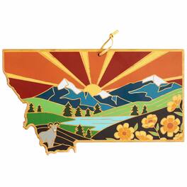 Totally Bamboo - Montana Cutting Board with Artwork by Summer Stokes