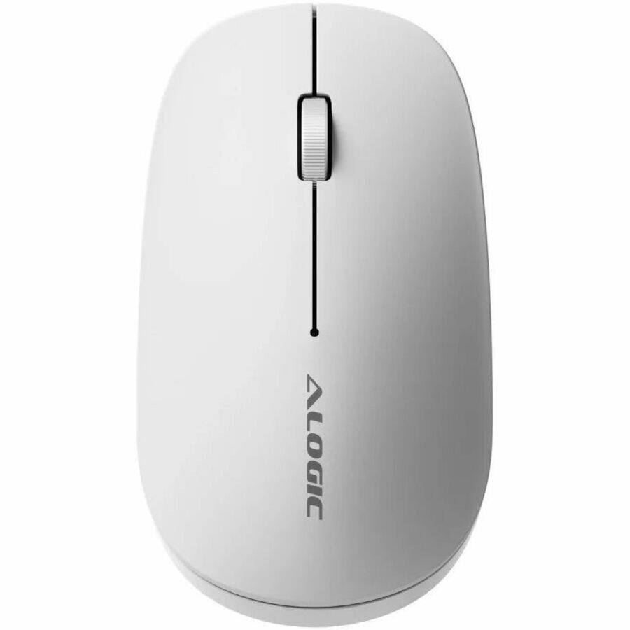 Alt View 5. Alogic - Alogic Echelon USB-C Rechargeable Wireless Mouse and Compact Keyboard For Mac - USB Type A Wireless Bluetooth/RF 5.0 - White.