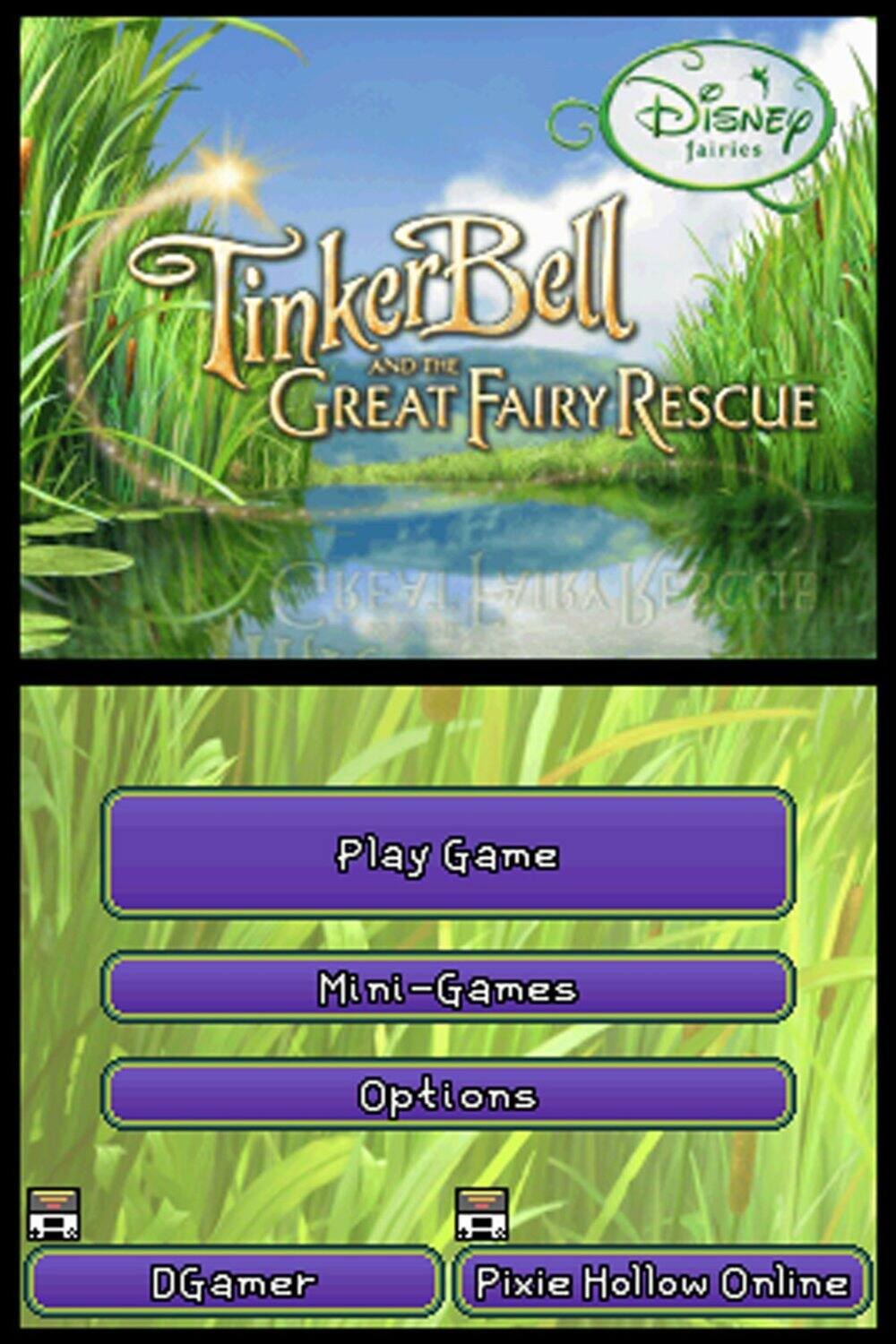Disney Fairies Tinker Bell and the Great Fairy Rescue

Play Game  
Mini-Games  
Options  
DGamer  
Pixie Hollow Online