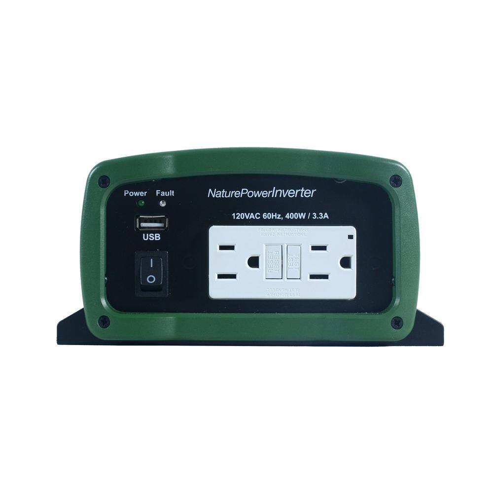 NaturePowerInverter  
120VAC 60Hz, 400W / 3.3A