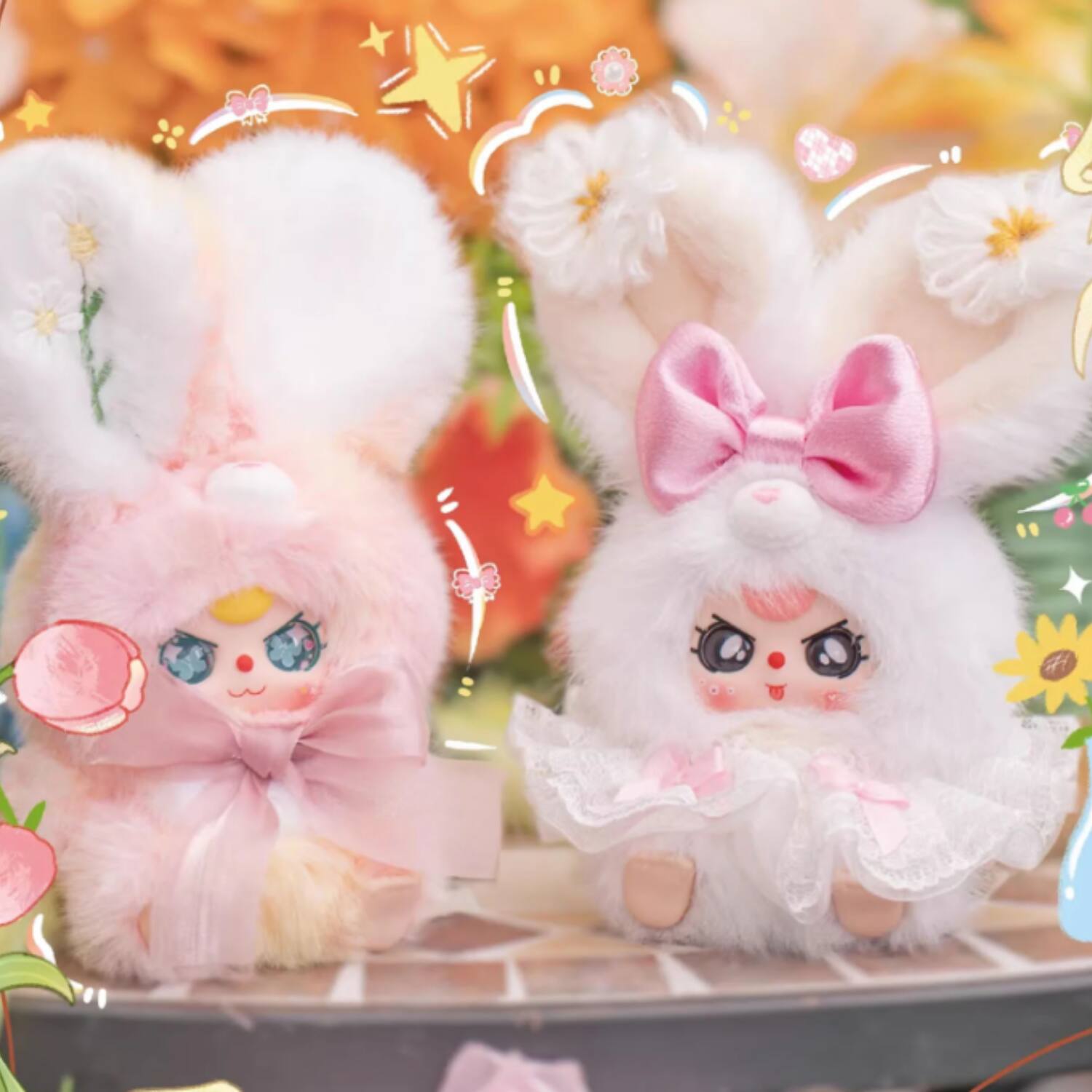 Back. Cureplaneta - Baby Three Forest Fairy Series Plush Blind Box.