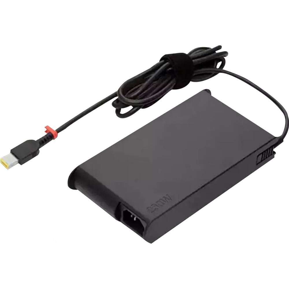 Alt View 1. Lenovo - Lenovo 230W Slim AC Adapter for ThinkPad Mobile Workstation - Black.