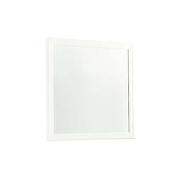 Global Furniture USA - Traditional Glam Pompei Mirror - Metallic White