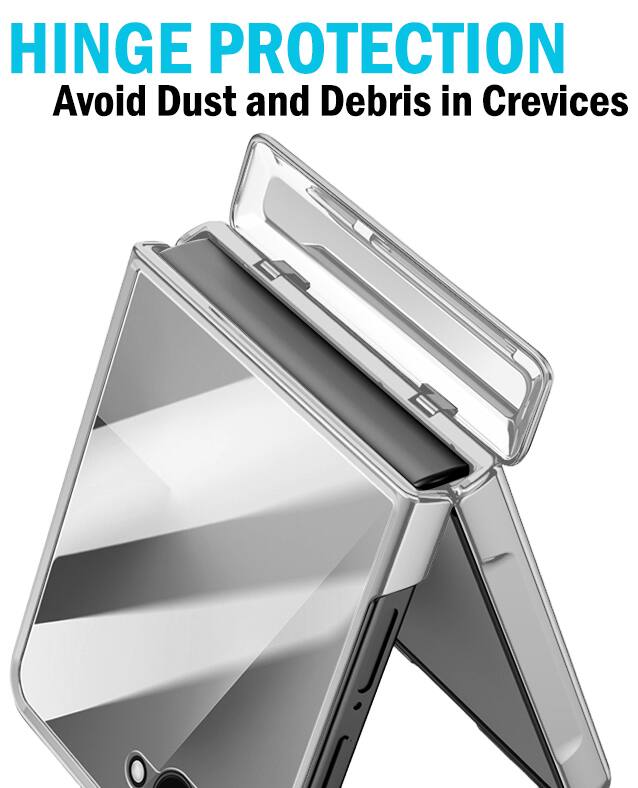 HINGE PROTECTION  
Avoid Dust and Debris in Crevices