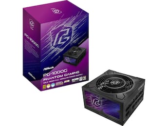 ASRock Phantom PG 1000G 1000W 80+ Gold, Full Modular, ATX3.1/PCIe5 ASRock Phantom PG 1000G 1000W 80+ Gold, Full Modular, ATX3.1/PCIe5