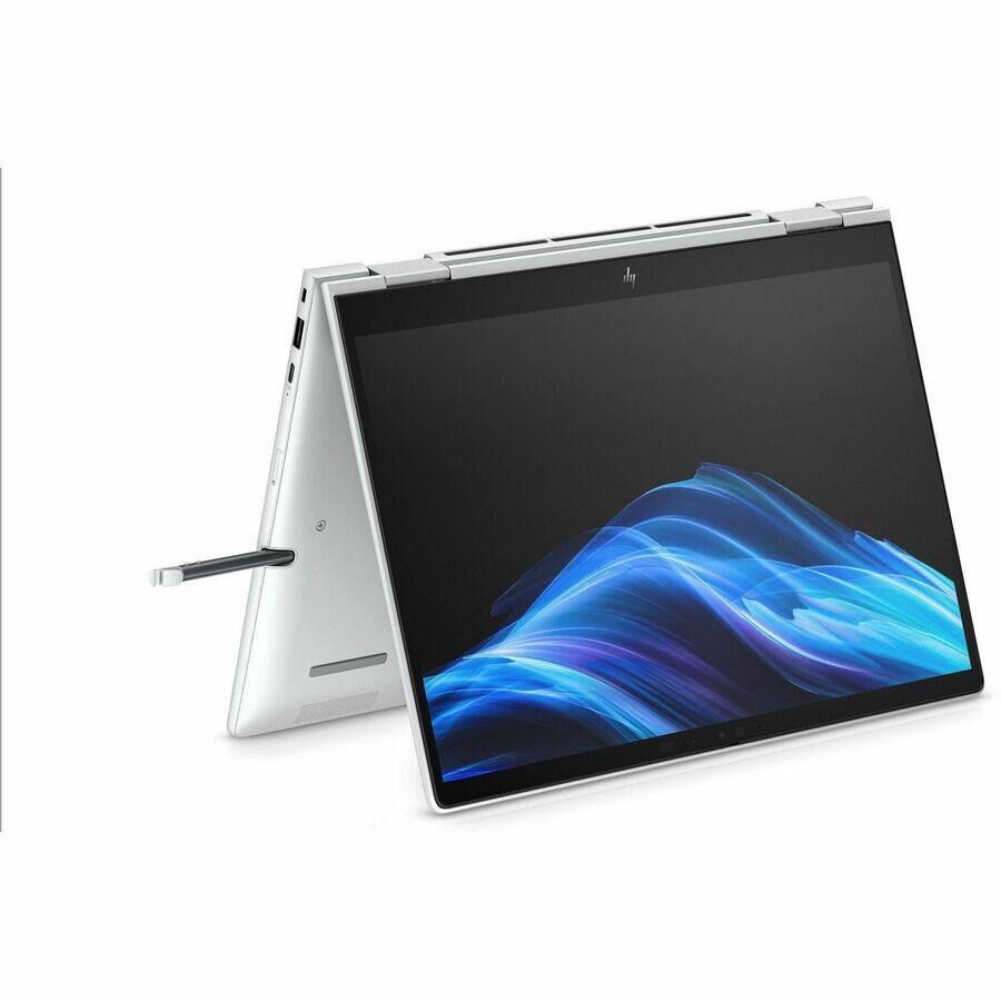 Alt View 4. HP - HP EliteBook 8 Flip G1i 13.3" Touchscreen Convertible 2 in 1 Notebook - WUXGA - 60 Hz - Intel Core Ultra 7 265U - vPro - Meteor Silver.