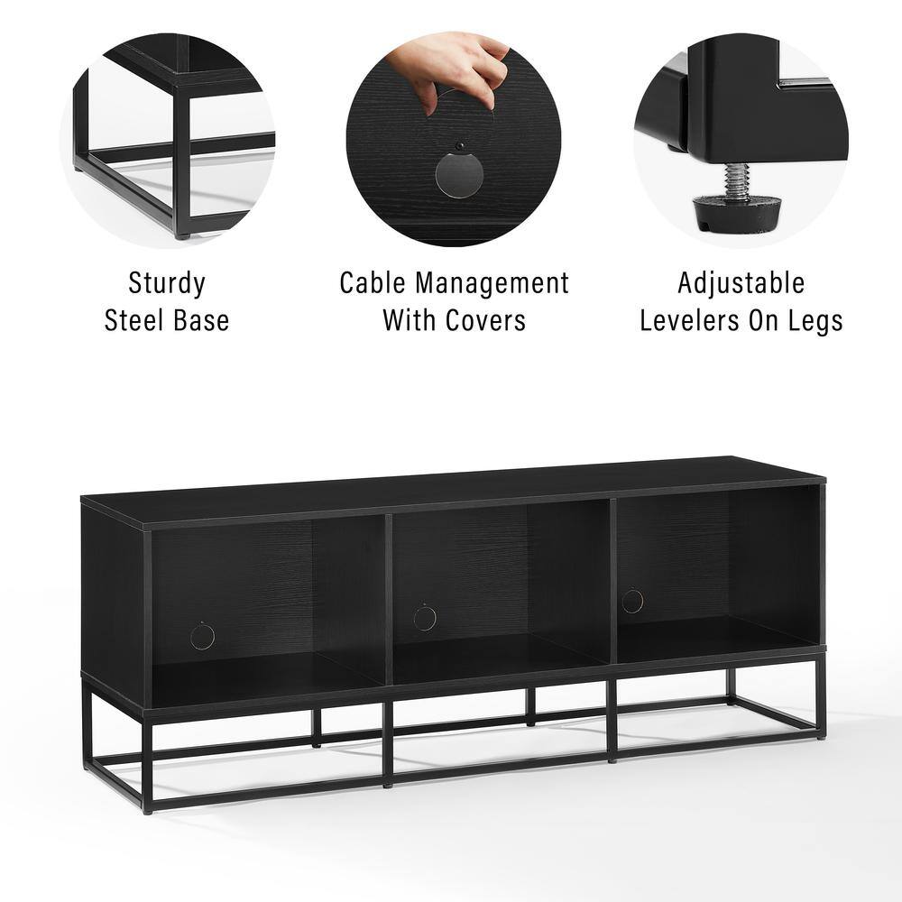 Sturdy Steel Base, Cable Management With Covers, Adjustable Levelers On Legs