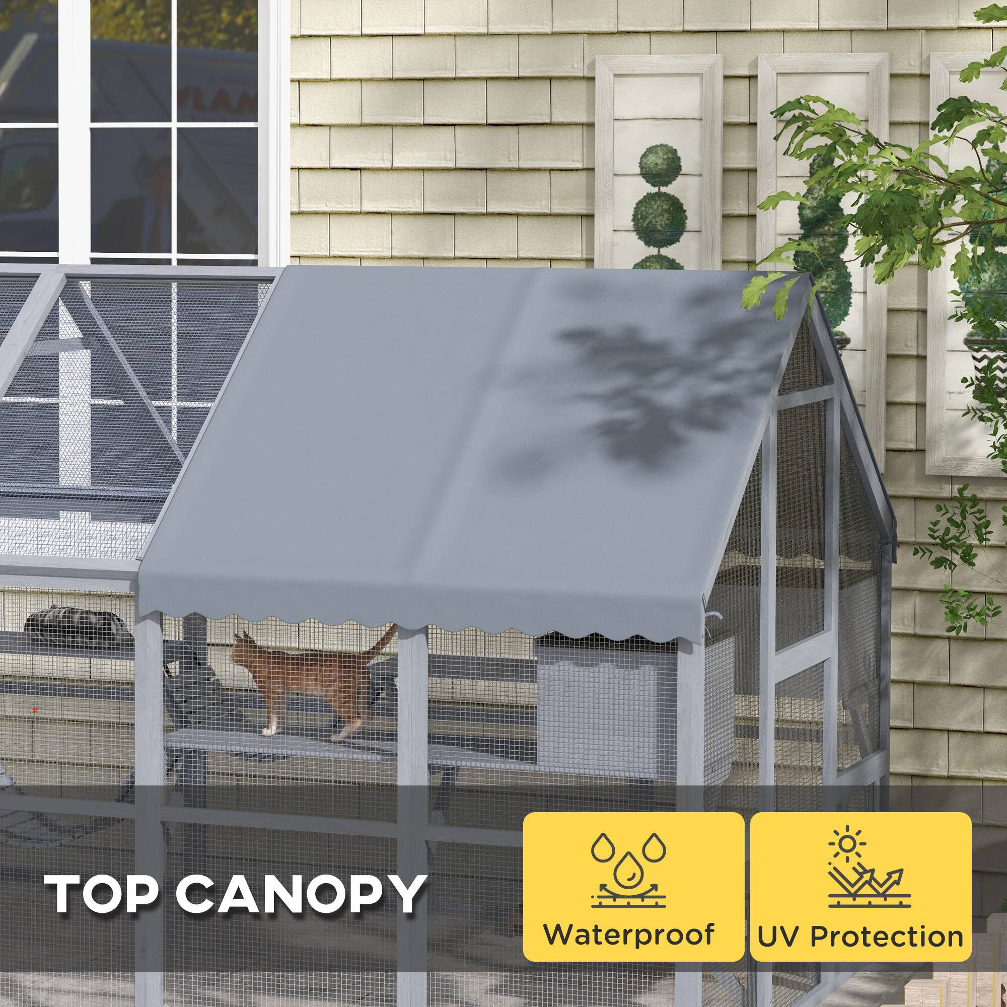 TOP CANOPY

Waterproof  
UV Protection