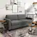 Alt View Zoom 14. CorLiving - Georgia 3-Seat Fabric Sofa - Gray.