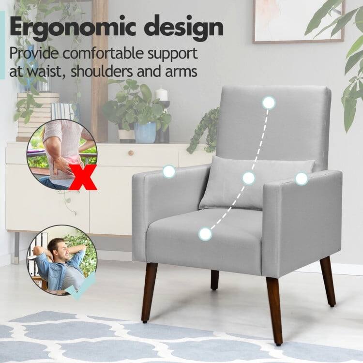 Ergonomic design  
Provide comfortable support at waist, shoulders and arms