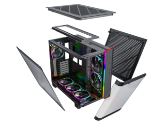 Montech KING 95 PRO Dual Chamber ATX Mid Tower, High Airflow Montech KING 95 PRO Dual Chamber ATX Mid Tower, High Airflow