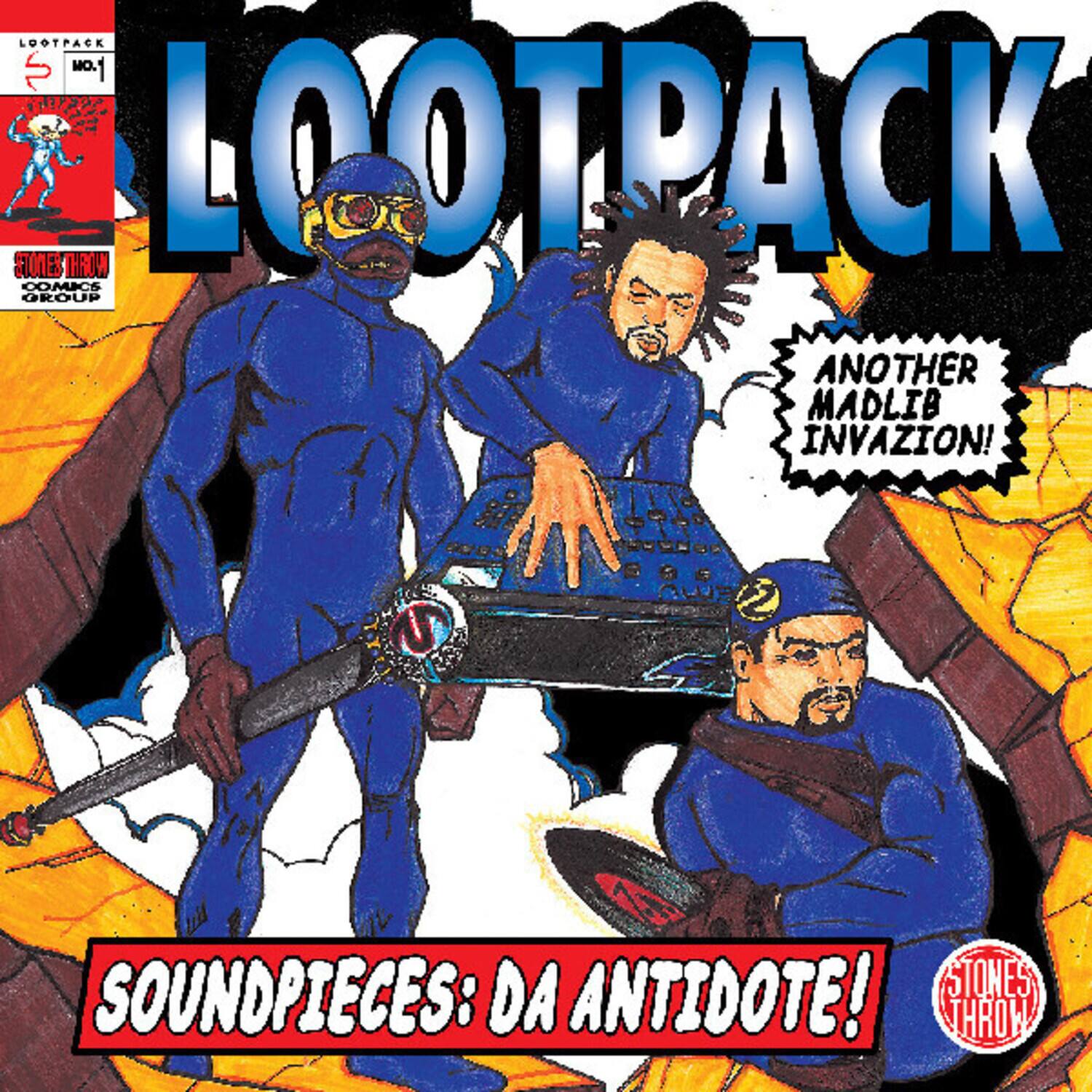 Lootpack - Soundpieces: Da Antidote! (PRIMARY COLORS VINYL)   - VINYL LP price history on PriceWatchPro
