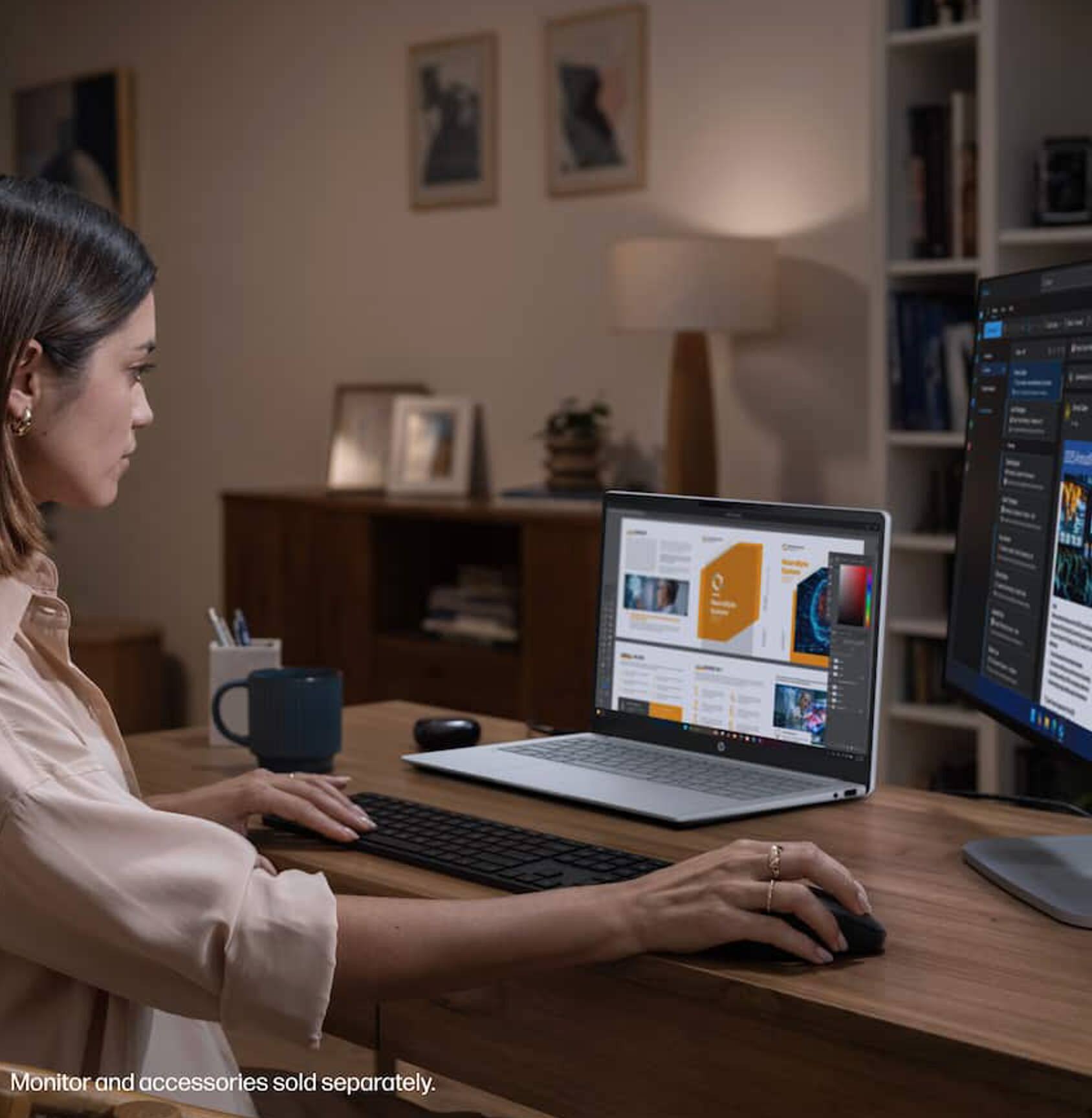 Monitor and accessories sold separately.