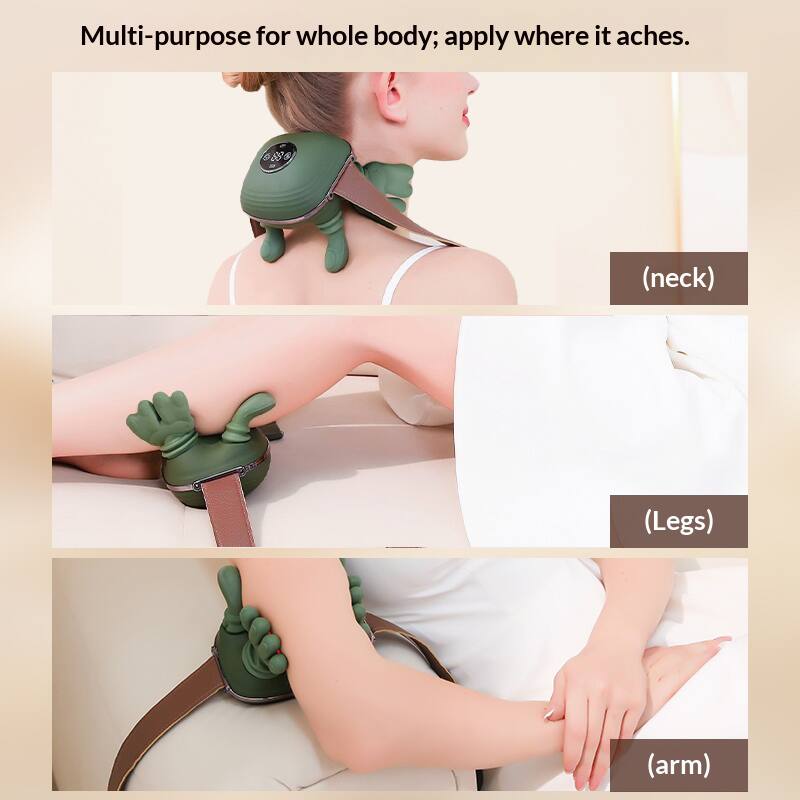 Multi-purpose for whole body; apply where it aches.

(neck)

(Legs)

(arm)