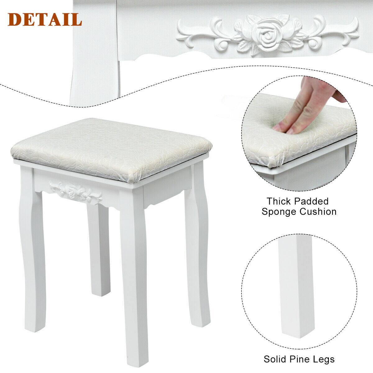 DETAIL

Thick Padded Sponge Cushion

Solid Pine Legs