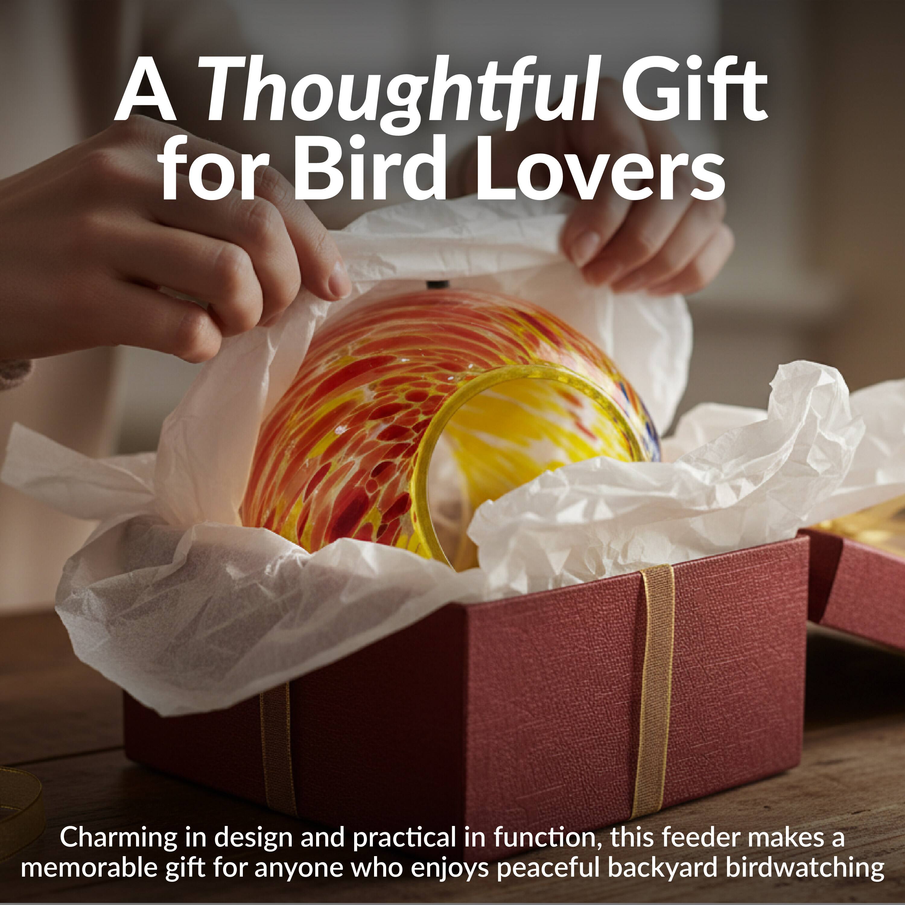 A Thoughtful Gift for Bird Lovers

Charming in design and practical in function, this feeder makes a memorable gift for anyone who enjoys peaceful backyard birdwatching.