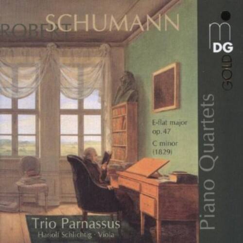 ROBERT SCHUMANN  
E-flat major op.47  
C minor (1829)  
Quartets  

Trio Parnassus  
Hariolf Schlichtig - Viola  

DG GOLD  
Piano Quartets