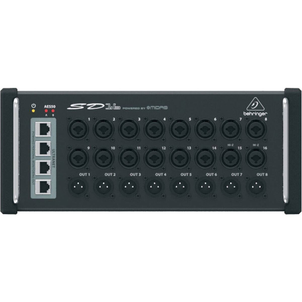 AES30 SD 11 POWERED BY EMENS  
behringer  
ULTRANET  
OUT 1  
OUT 2  
OUT 3  
OUT 4  
OUT 5  
OUT 6  
OUT 7  
OUT 8