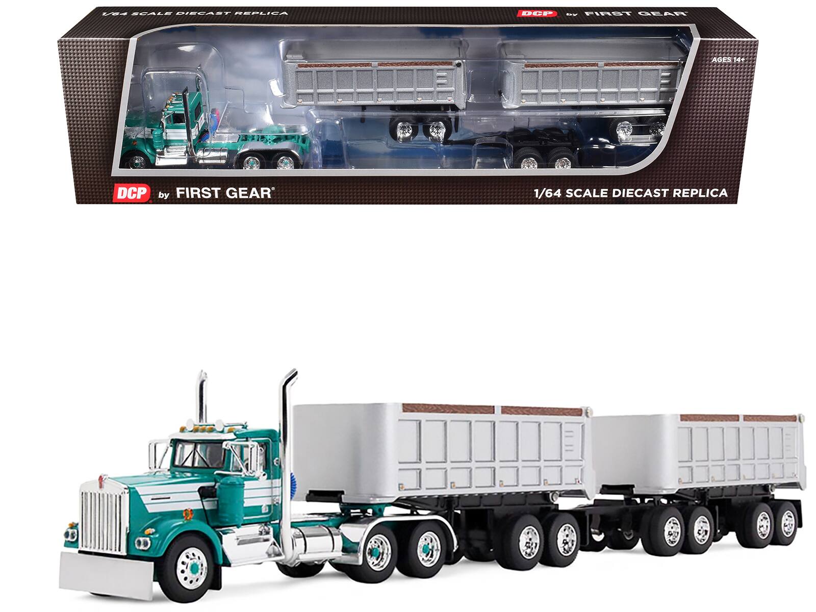 1/64 SCALE DIECAST REPLICA  
DCP by FIRST GEAR  
AGES 14+