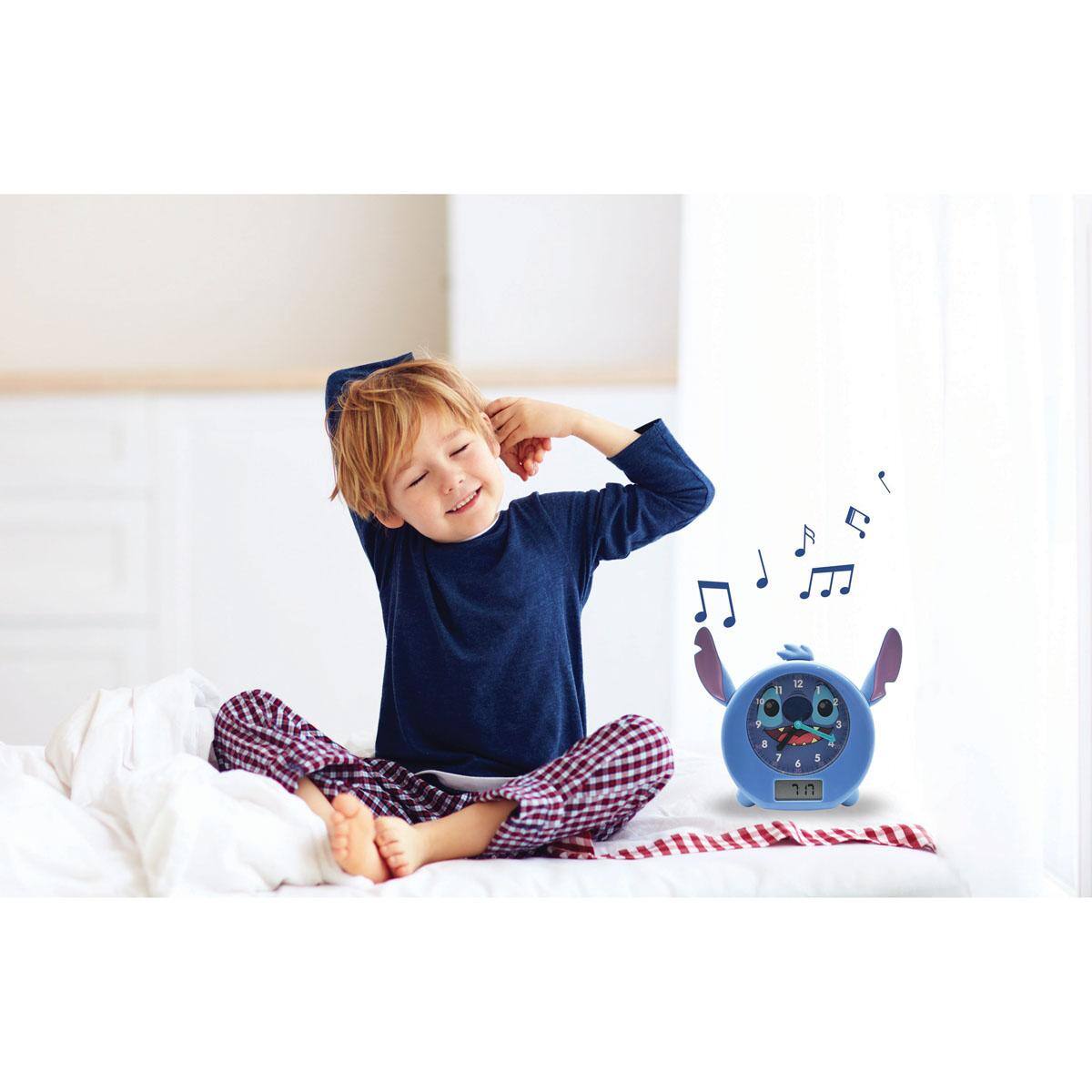 Alt View 4. Lexibook - Disney Stitch My Educational Sleep Companion with Night Light - BLUE.