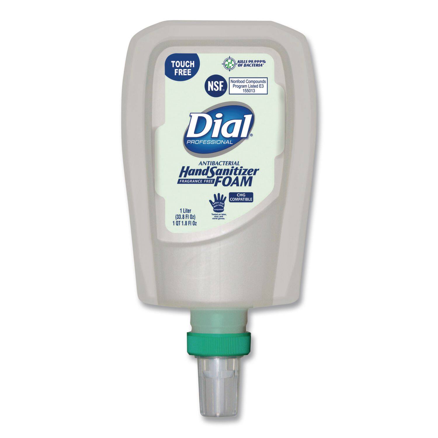 Henkel - Antibacterial Foaming Hand Sanitizer Refill For Fit Touch Free Dispenser, 1 L Bottle, Fragrance-Free price history on PriceWatchPro