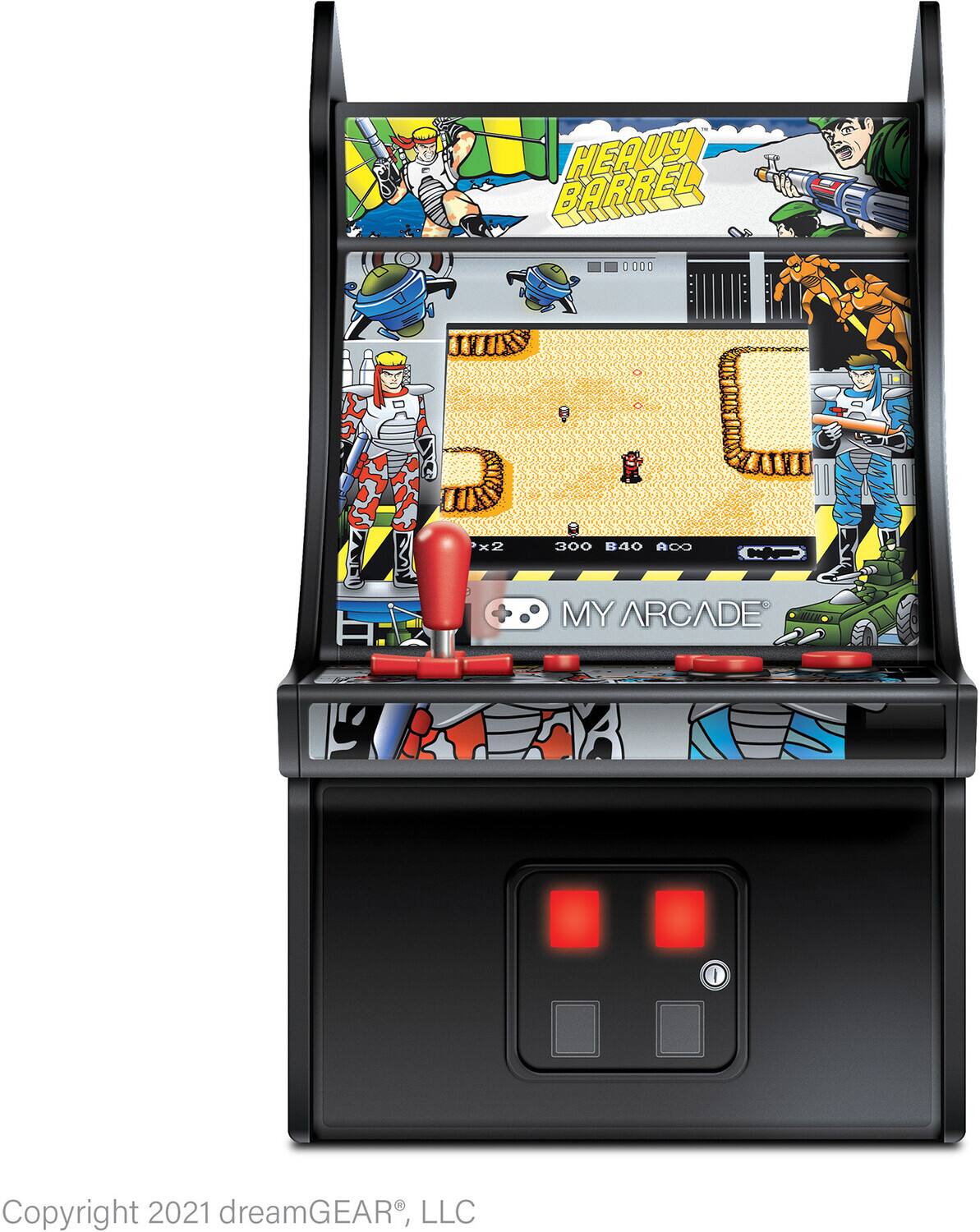 DGUNL 3205 Heavy Barrel Micro Player Retro Arcade Machine 6 Inch