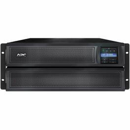 APC - Smart-UPS X, Line Interactive, 3kVA, Rack/tower convertible 4U, 100V-127V, 6x 5-15R+3x 5-20R+1x L5-30R NEMA, NMC - Black