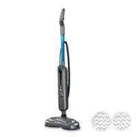 BISSELL SpinWave® SmartSteam™ Scrubbing & Sanitizing Spin Mop - titanium - Front_Zoom