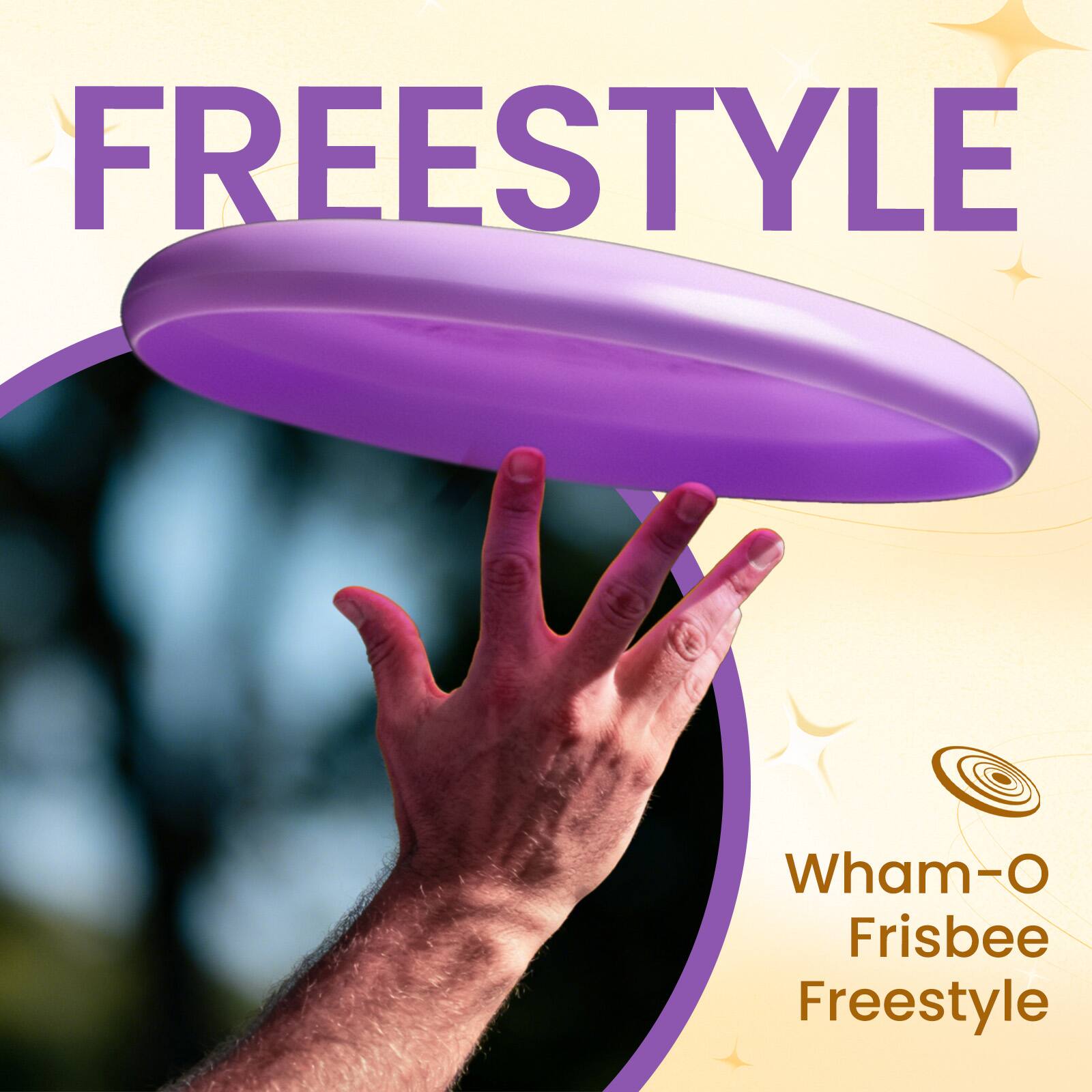 Wham O Frisbee Freestyle 160g Flying Disc, for Outdoor Fun 1 Pack ...