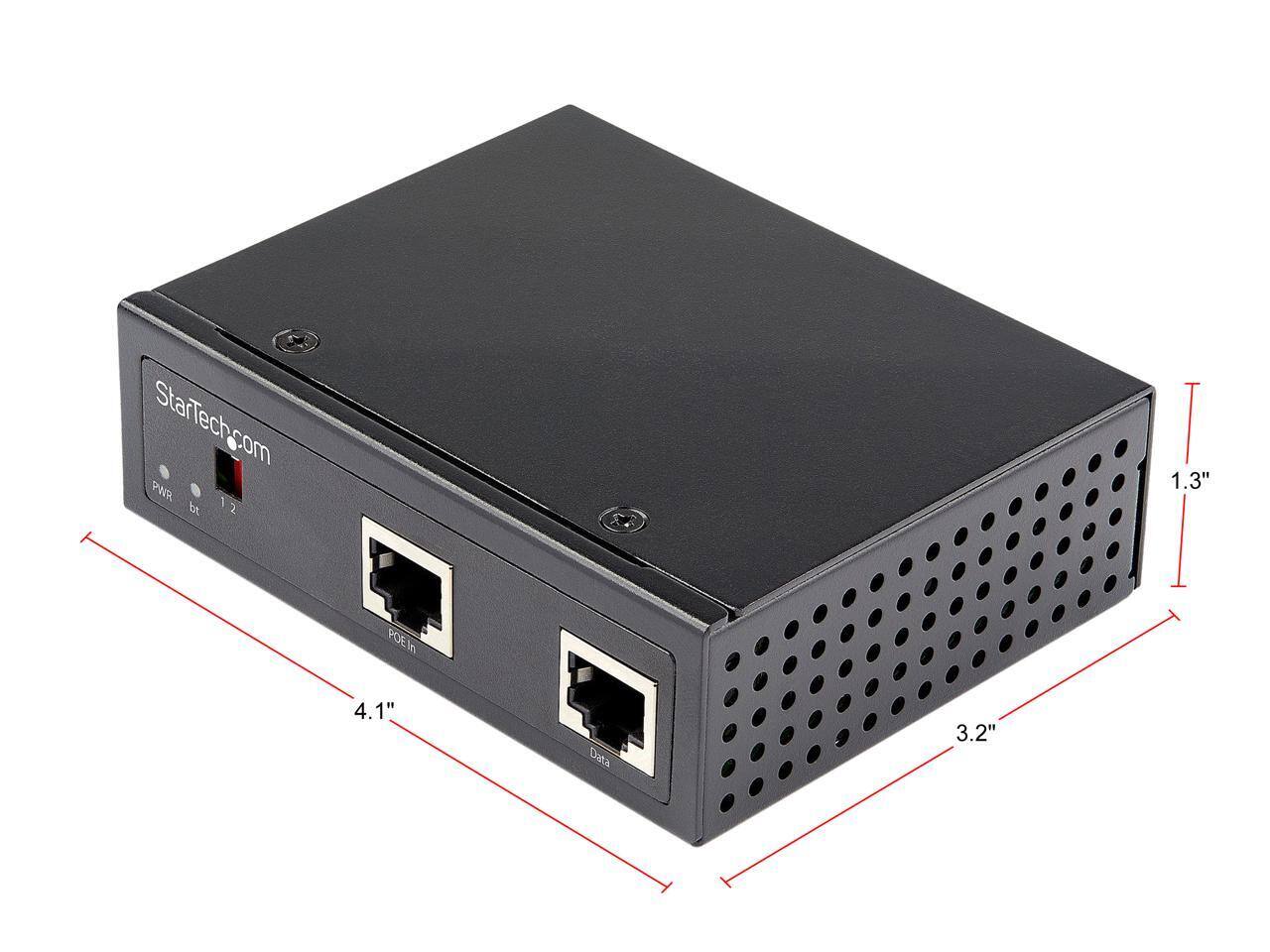 59 StarTech.com PWR 1 bt 1 2 1.3" POE In 4.1" Data 3.2"